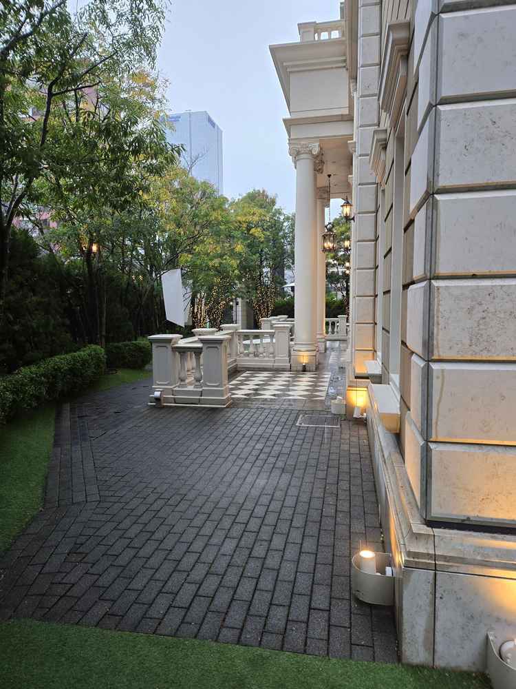 入口からガーデンまでの導線