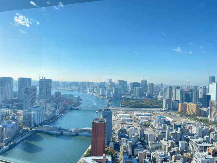 テラスから見える景色