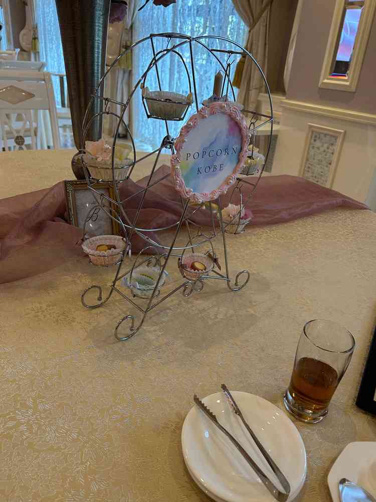 お菓子も可愛かったです