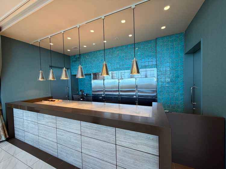 披露宴会場のキッチン