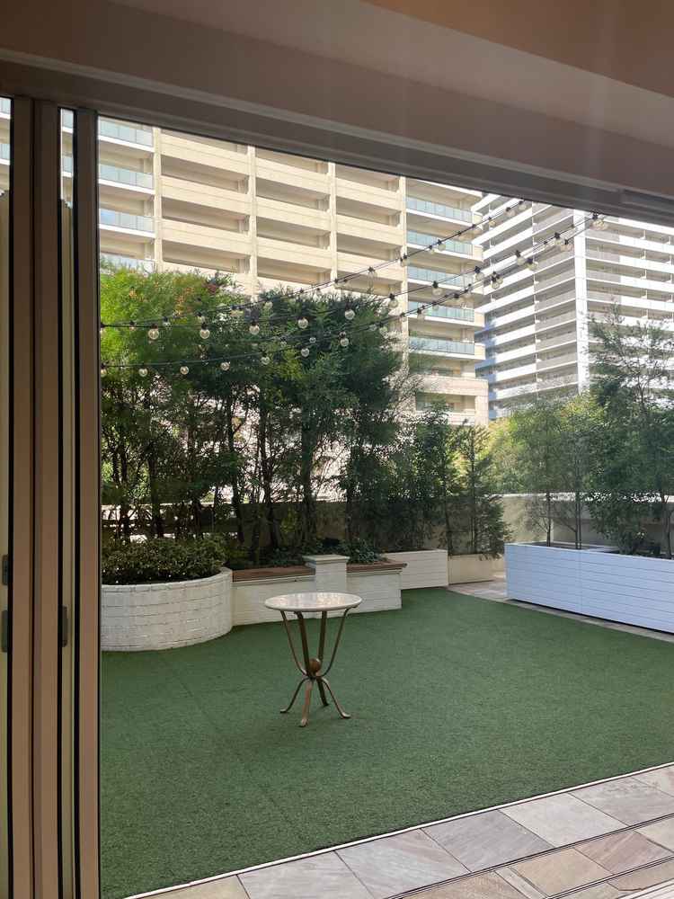 披露宴会場へ入る前の空間