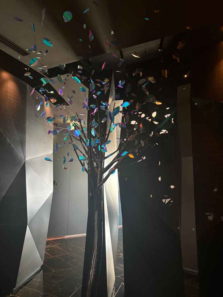 来賓控え室の入り口の写真