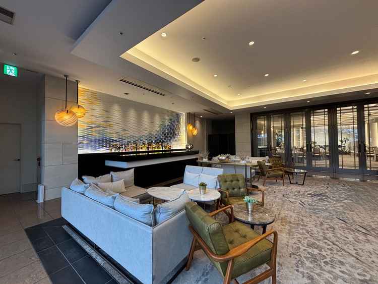 披露宴会場のカウンターバー