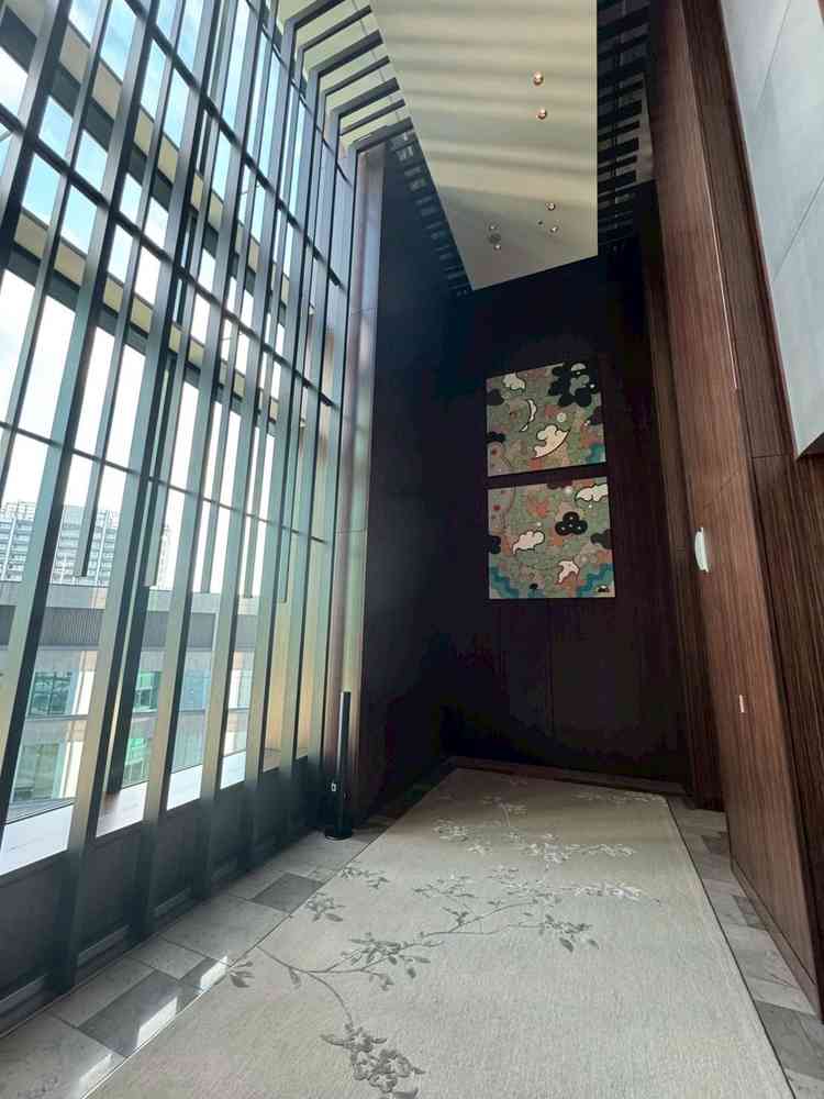 28階の写真スポット。