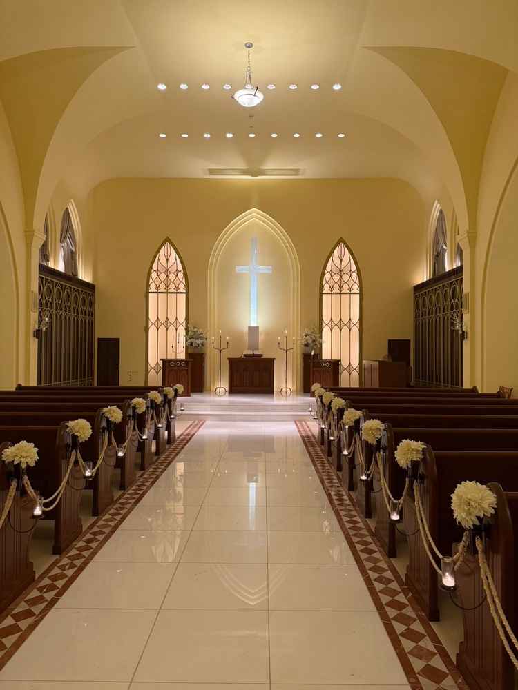 チャペル入っての雰囲気