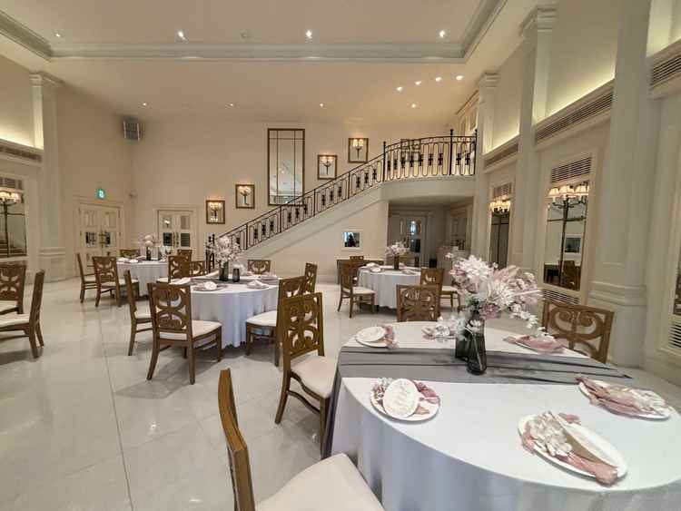 ホワイトハウスの披露宴会場です。