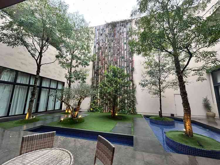 ガーデンがきれいでした。