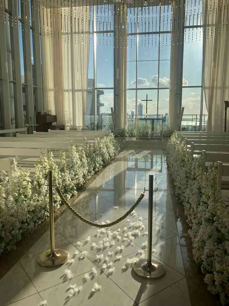 フェザーシャワーが素敵でした