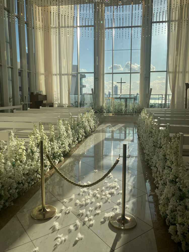 フェザーシャワーが素敵でした