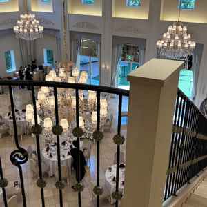 披露宴会場階段から見た景色