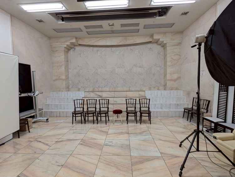 親族写真がきれいに撮れそうなスタジオが隣接はいい