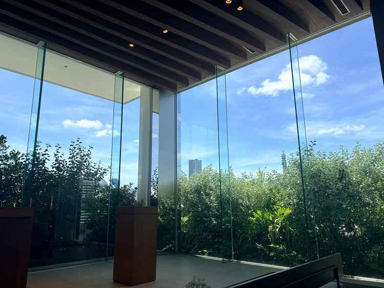 みなとみらい方向の景色