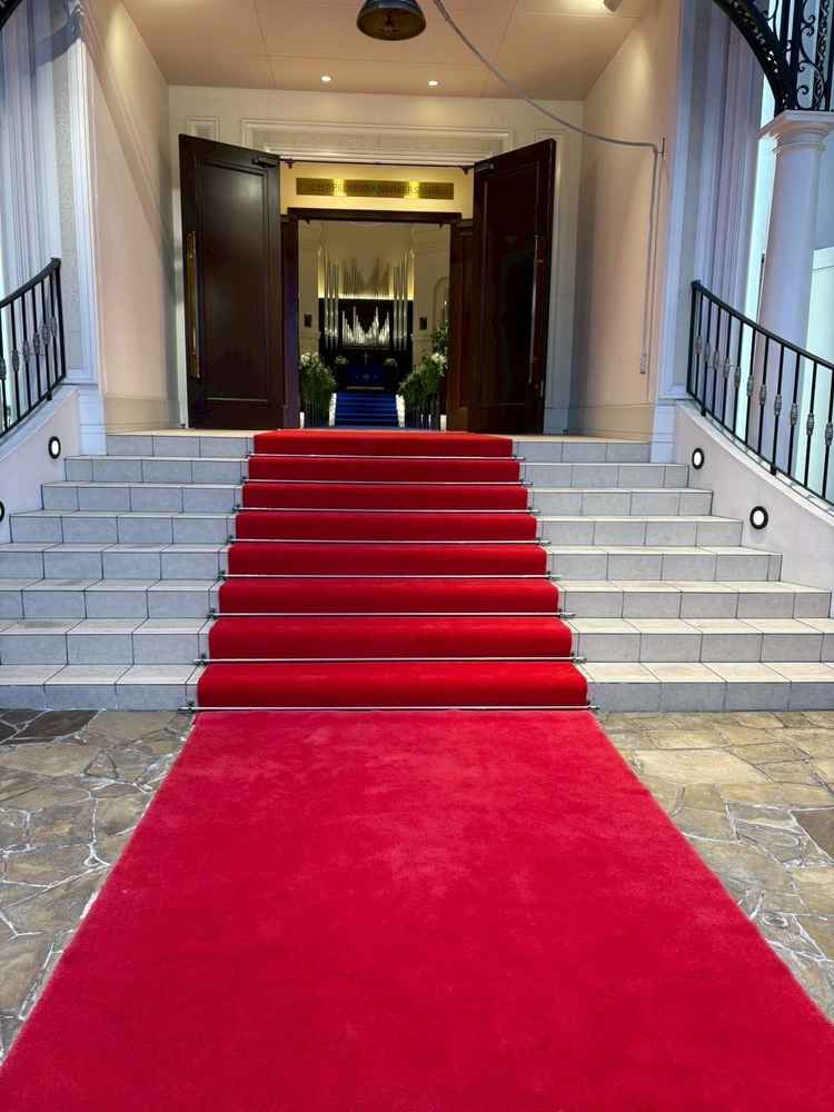 フラワーシャワー会場