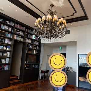 ゲスト用待合室。おしゃれな空間でテンション上がりました！