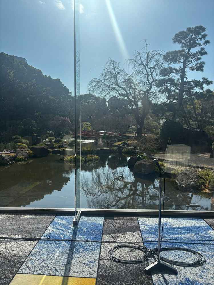 日本庭園が目の前で素敵