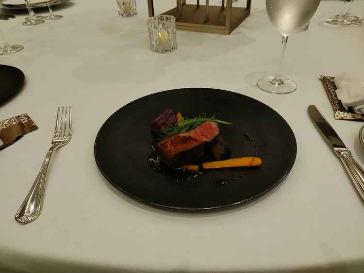 試食の料理です