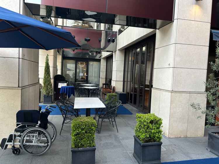 レストランも広々としていて、来る人が楽しめそう