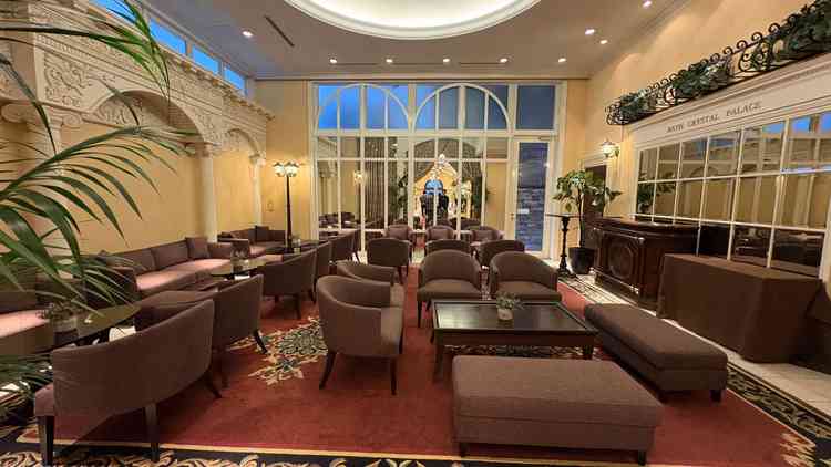 参列者の待合スペース