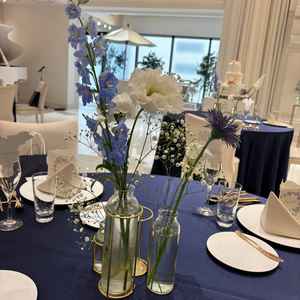 実際の装花を見ながらお値段も教えてくださり、イメージしやすかった。