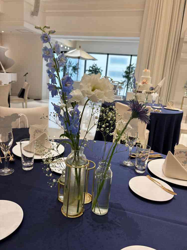 実際の装花を見ながらお値段も教えてくださり、イメージしやすかった。