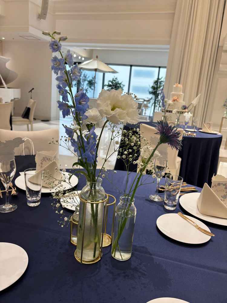 実際の装花を見ながらお値段も教えてくださり、イメージしやすかった。