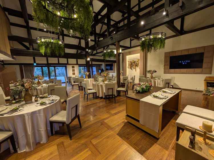 披露宴会場の雰囲気