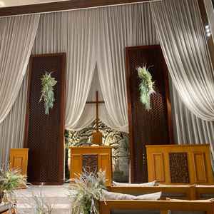 チャペル。リニューアルされるそうで、より洗練された雰囲気になるとのことでした。