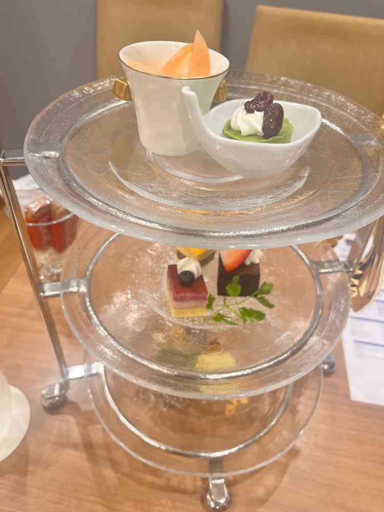 お料理の最後のデザートが豪華だった