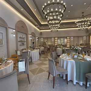 1番大きな披露宴会場、素敵でした。