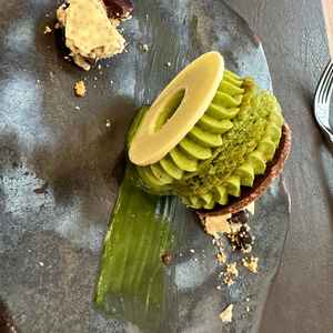 試食のデザート！こちらも細かに工夫されていて、味も最高に美味しかったです。目で見ても楽しめます。