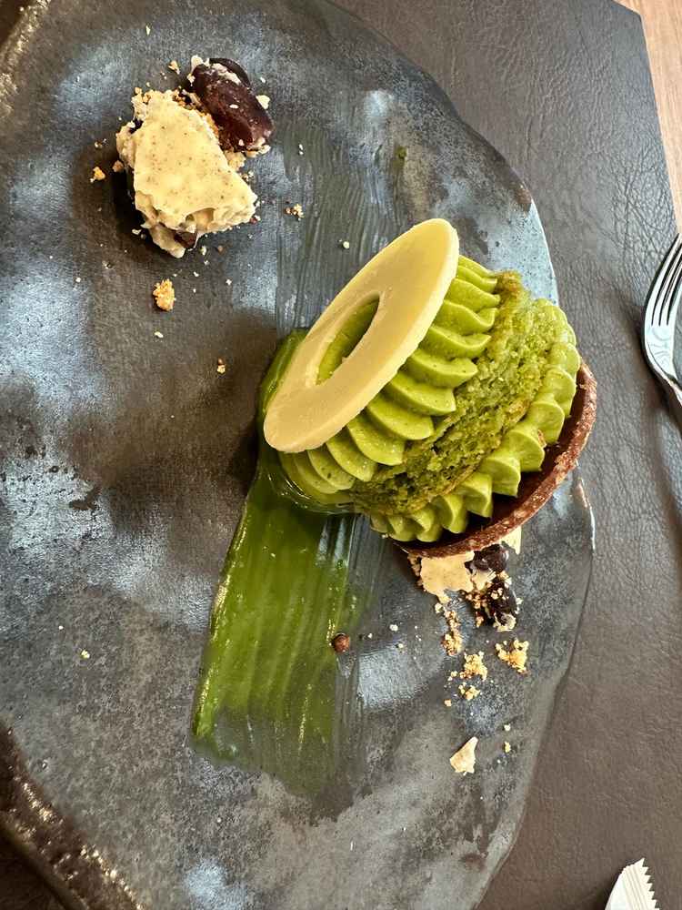 試食のデザート！こちらも細かに工夫されていて、味も最高に美味しかったです。目で見ても楽しめます。