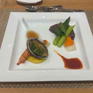 信州牛のステーキがとても美味しかったです！