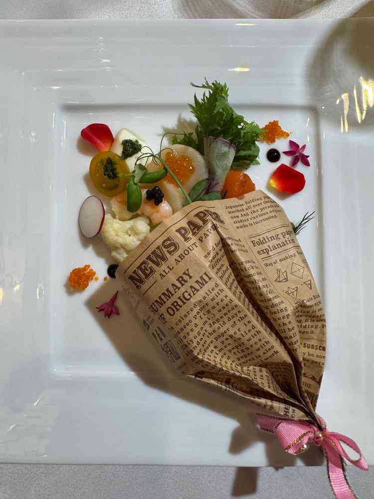 料理もひとつひとつアレンジされており、楽しめました。