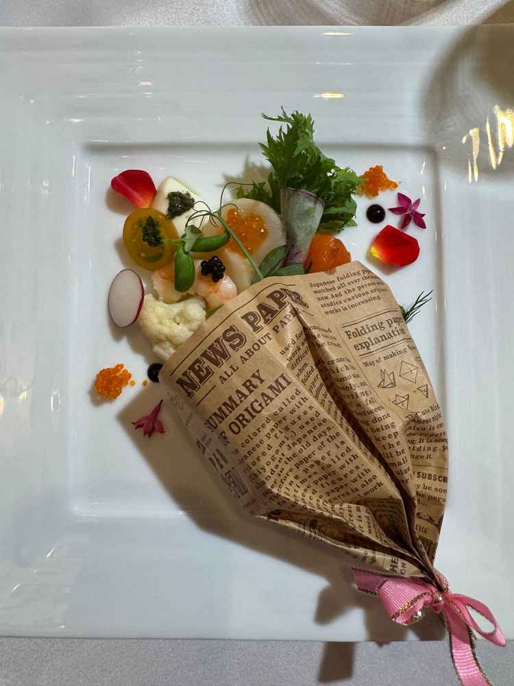 料理もひとつひとつアレンジされており、楽しめました。