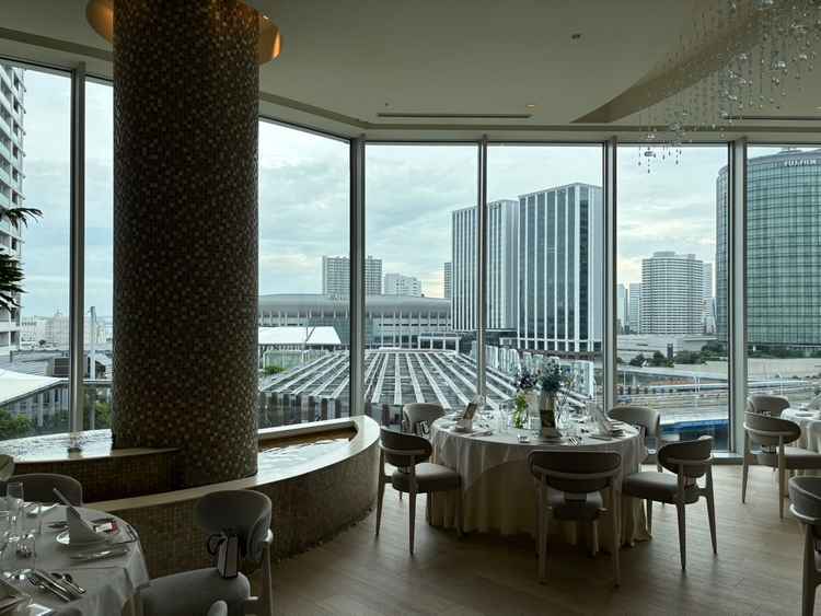 披露宴会場②からの外の景色