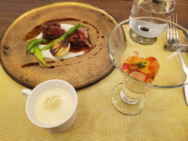 試食させていただいたお料理