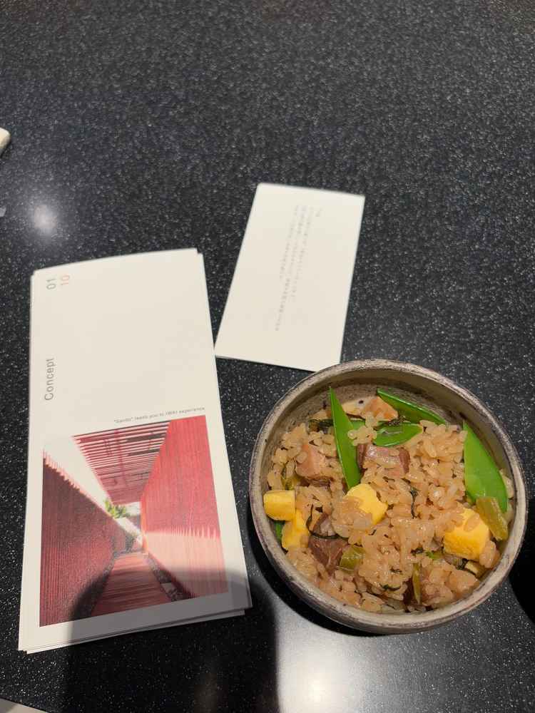 食事。釜飯
