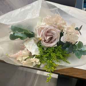 ブーケを頂けました。