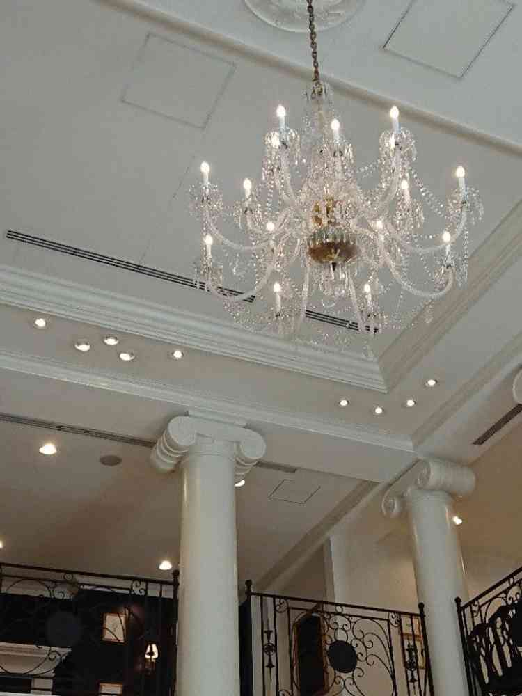 ウェルカムスペースが2フロア吹き抜けになっていて雰囲気が良かったです。