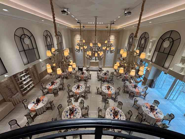 披露宴会場の写真です。