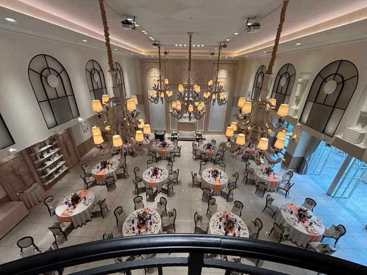 披露宴会場の写真です。