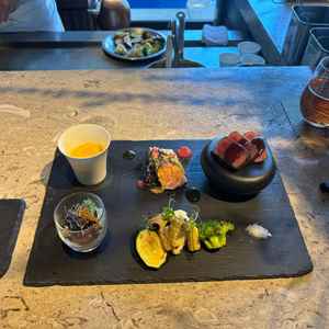 試食させていただいたコース料理のプレートがすごく美味しかったです