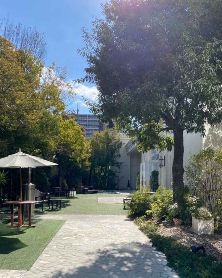 ガーデンがあると思ってなかったのですが、このスペースがお気に入りでした！