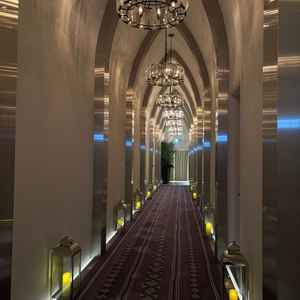 挙式会場への通路