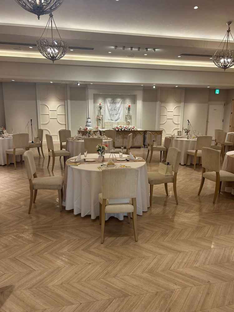 披露宴会場の写真
