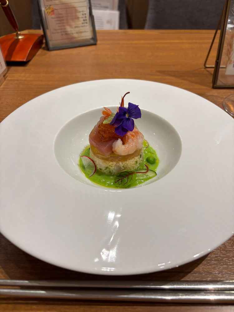 試食で食べさせていただいた前菜　
