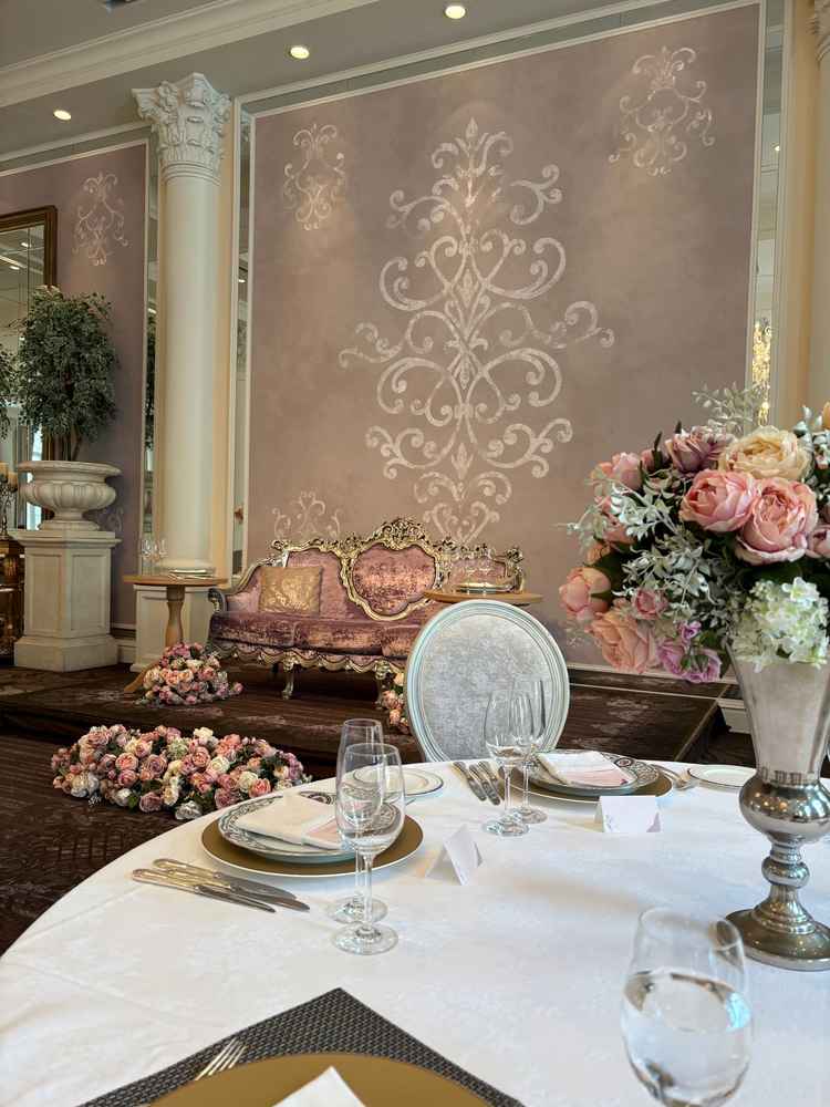 披露宴会場　高砂