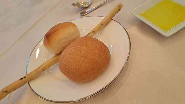 パンがとてもおいしかった