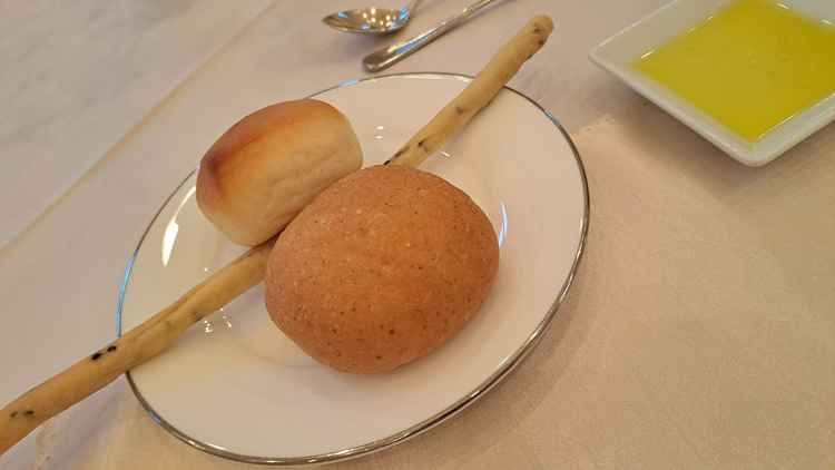 パンがとてもおいしかった