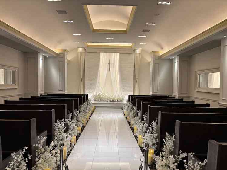 チャペルがとても綺麗で素敵だった